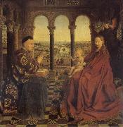 Jan Van Eyck Madonna of chancellor Rolin